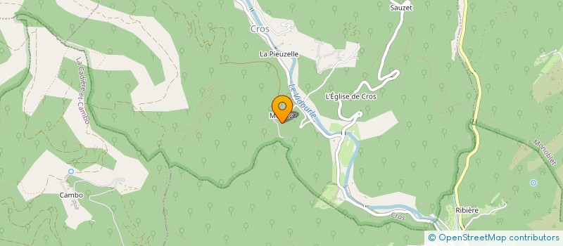 localisation de l'entreprise MADAME GUILLAUME HEBRARD  CROS