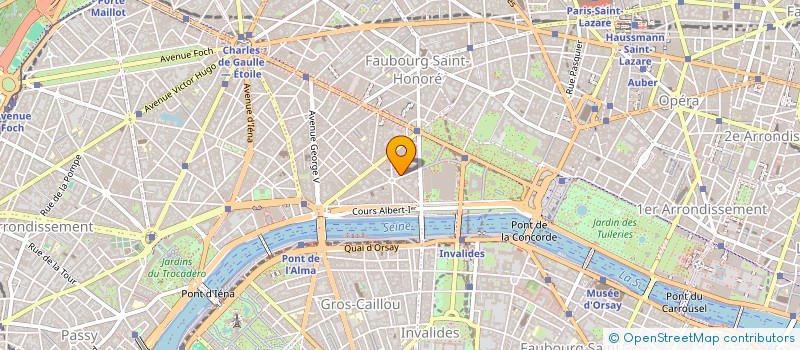 localisation de l'entreprise MADAME GUILLAUME LEFEVRE  PARIS