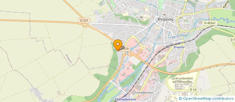 localisation de l'entreprise MADAME GUILLELMINE BARD  PROVINS