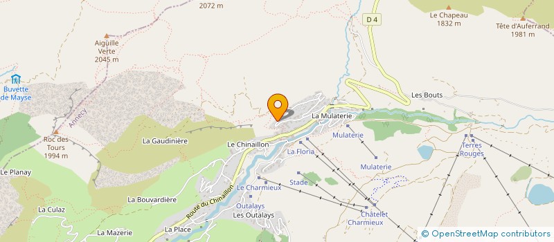 localisation de l'entreprise MADAME GUILLEMETTE BOURGUIGNAT à ANNECY