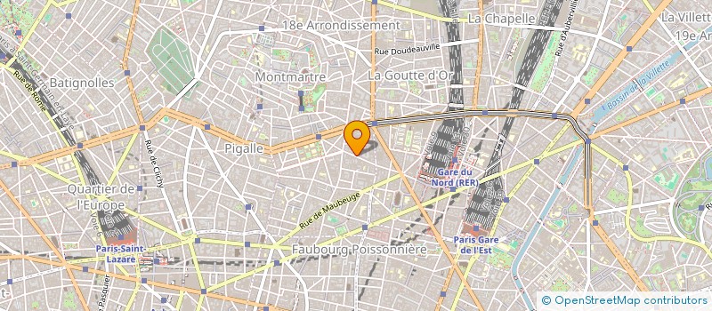 localisation de l'entreprise MADAME GUILLEMETTE BRAJEUX-GELI  PARIS