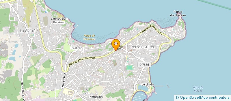 localisation de l'entreprise MADAME GUILLEMETTE COLLARD  PERROS-GUIREC