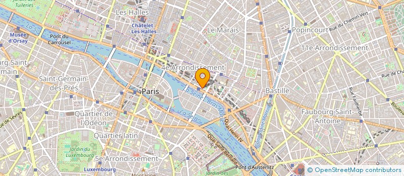 localisation de l'entreprise MADAME GUILLEMETTE COUTELLIER  PARIS