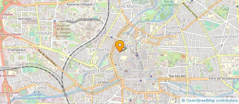 localisation de l'entreprise MADAME GUILLEMETTE DE GOUZILLON DE BELIZAL  PLEURTUIT