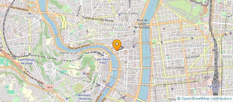 localisation de l'entreprise MADAME GUILLEMETTE DE ROQUEFEUIL à LYON