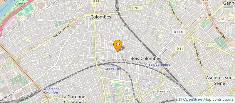 localisation de l'entreprise MADAME GUILLEMETTE DELUBRIA à COLOMBES