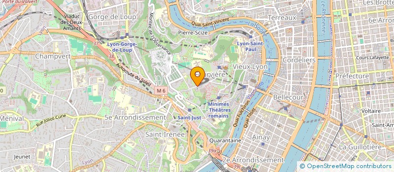 localisation de l'entreprise MADAME GUILLEMETTE DESTREMAU  LYON