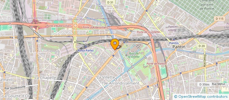 localisation de l'entreprise MADAME GUILLEMETTE HALARD  PARIS