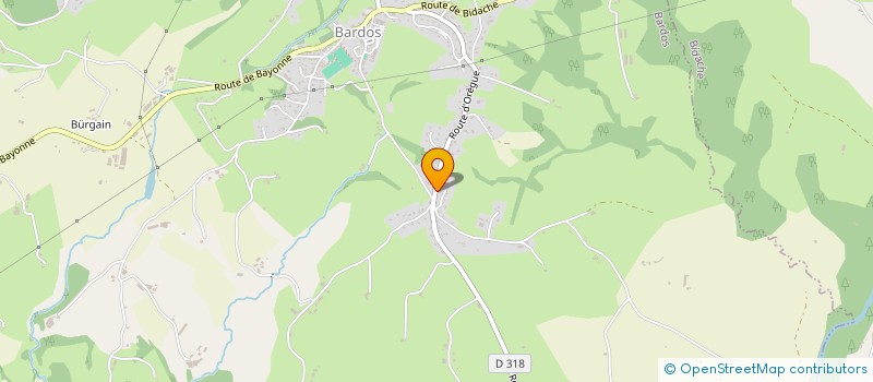 localisation de l'entreprise MADAME GUILLEMETTE HUET DE FROBERVILLE  BARDOS