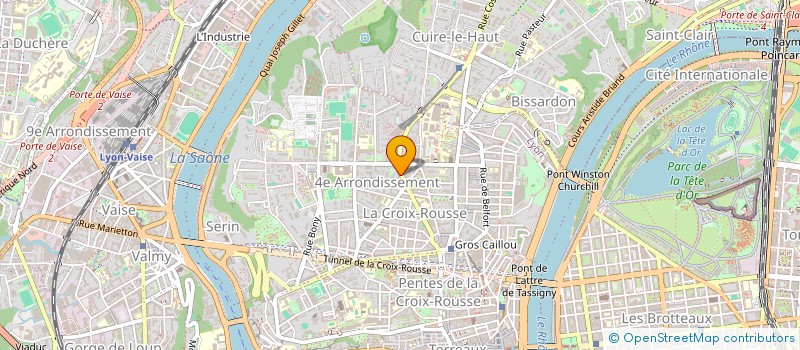 localisation de l'entreprise MADAME GUILLEMETTE LE TOURNOULX DE LA VILLEGEORGES à LYON