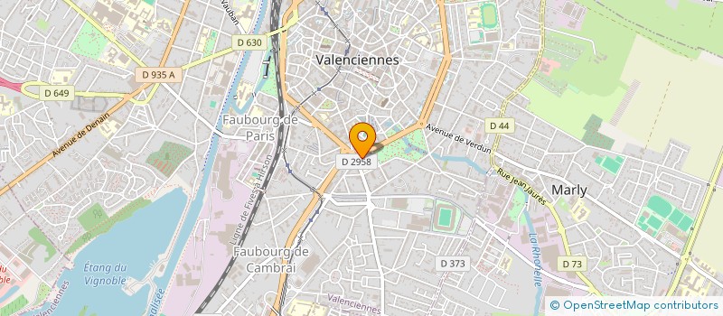 localisation de l'entreprise MADAME GUILLEMETTE PRALAT à VALENCIENNES