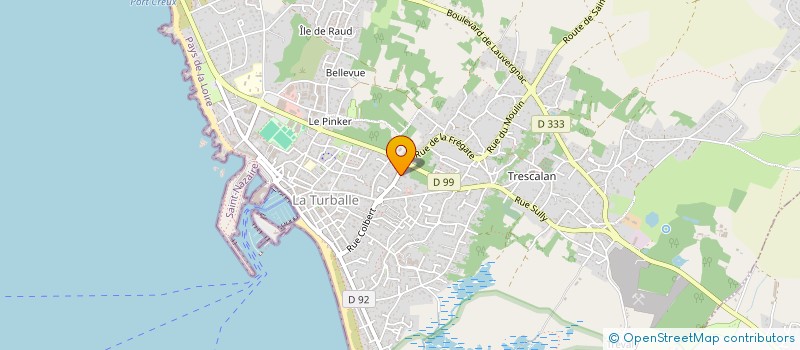 localisation de l'entreprise MADAME GUILLEMETTE PROUTIERE  LA TURBALLE