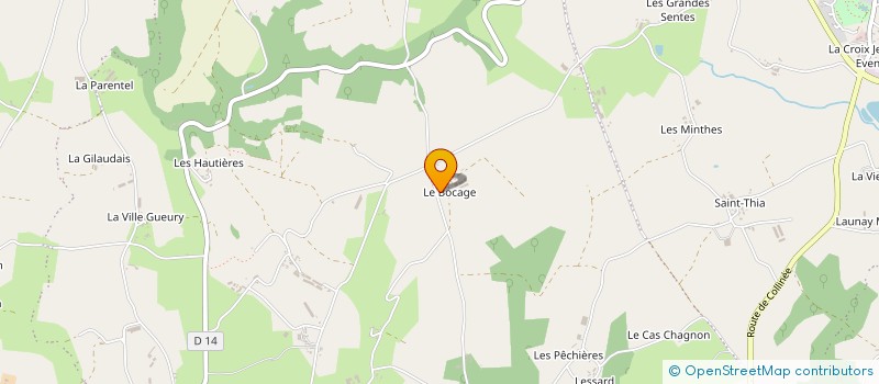 localisation de l'entreprise MADAME GUILLEMETTE ROUAULT à LE MENE