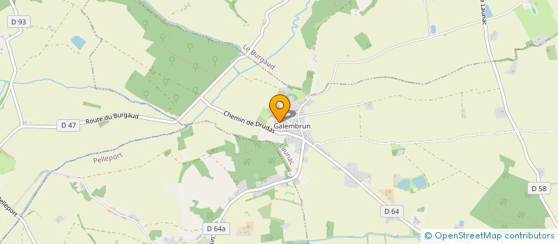 localisation de l'entreprise MADAME GUILLEMETTE SILVAND  LAUNAC