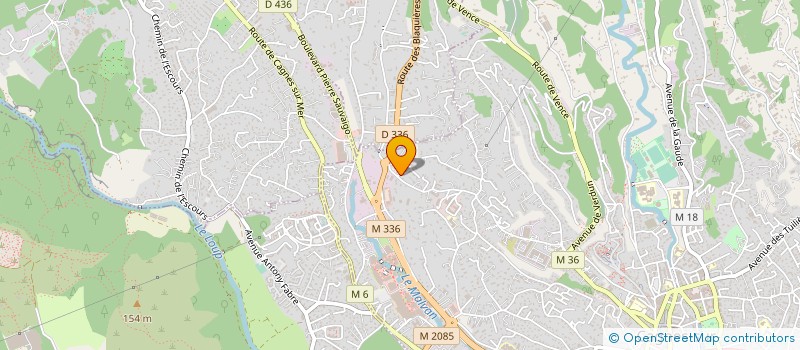 localisation de l'entreprise MADAME GUILLEMETTE VANDENAVERNE à CAGNES-SUR-MER