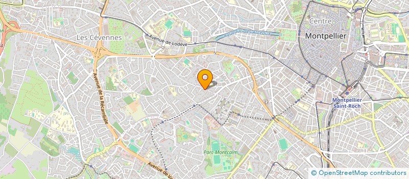 localisation de l'entreprise MADAME GUILLIANE CALO  MONTPELLIER