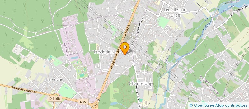 localisation de l'entreprise MADAME GUILLOUET MERMET à SAINT-GERMAIN-LES-ARPAJON