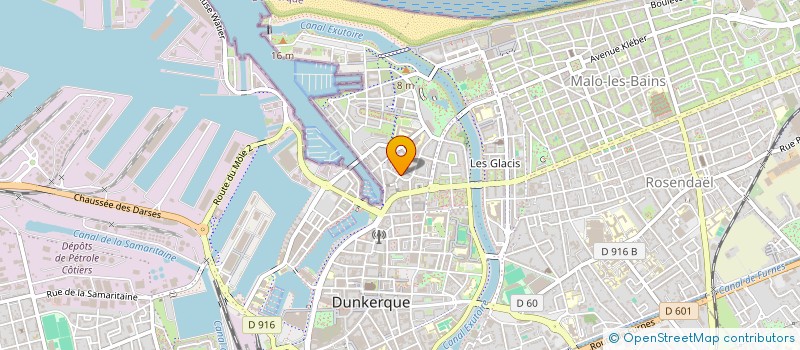 localisation de l'entreprise MADAME GUILMETTE BOULET à DUNKERQUE