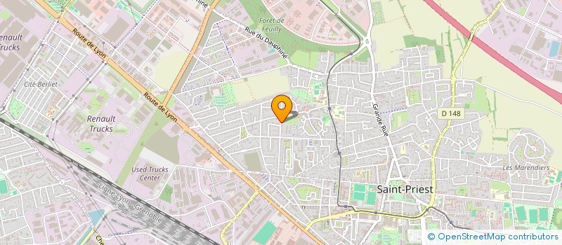 localisation de l'entreprise MADAME GUISHU ZHUO  SAINT-PRIEST