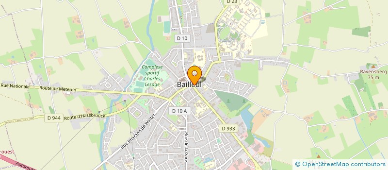 localisation de l'entreprise MADAME GUISLAINE BAERT à BAILLEUL