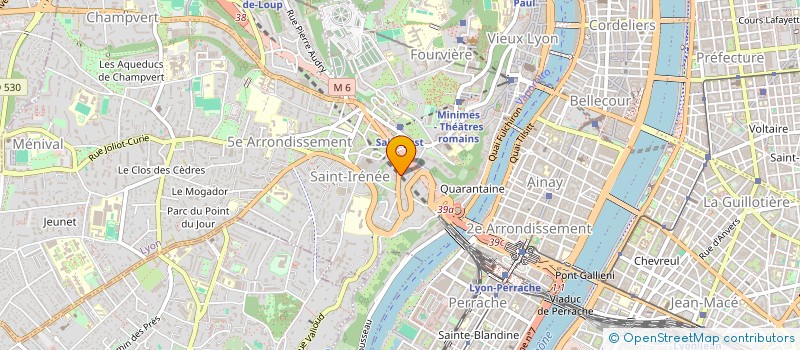 localisation de l'entreprise MADAME GUISLAINE NAIZOT à LYON 5EME