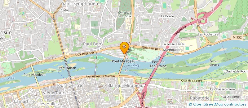 localisation de l'entreprise MADAME GUITTA SAINTOT  TOURS