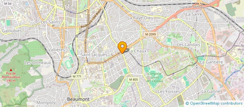 localisation de l'entreprise MADAME GUIYUN LI  CLERMONT-FERRAND