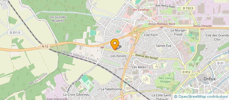 localisation de l'entreprise MADAME GULAY KORUMAZ à DREUX