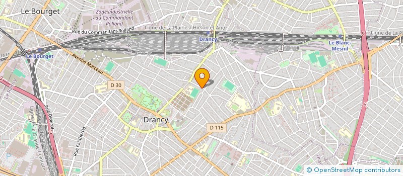 localisation de l'entreprise MADAME GULAY YALCIN  DRANCY