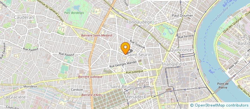 localisation de l'entreprise MADAME GULBEYAZ KARACAN à BORDEAUX