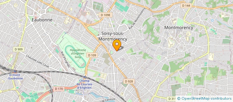 localisation de l'entreprise MADAME GULCAN DURMAZ  SOISY-SOUS-MONTMORENCY