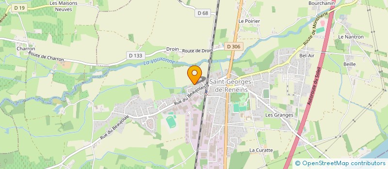 localisation de l'entreprise MADAME GULCAN KINALI  SAINT-GEORGES-DE-RENEINS