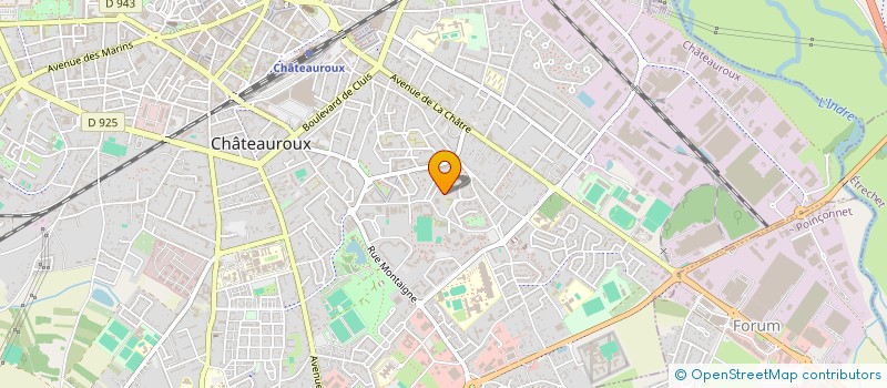 localisation de l'entreprise MADAME GULDAN BURSA à CHATEAUROUX