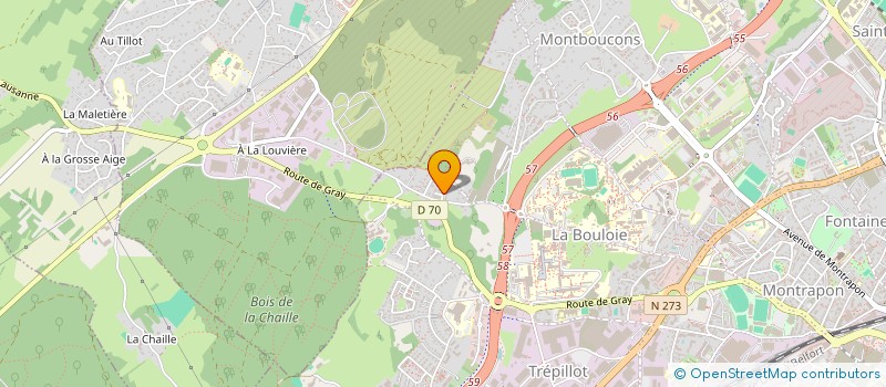 localisation de l'entreprise MADAME GULE HACO à BESANCON