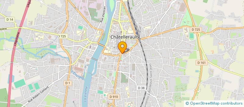 localisation de l'entreprise MADAME GULE MGOEVA à CHATELLERAULT