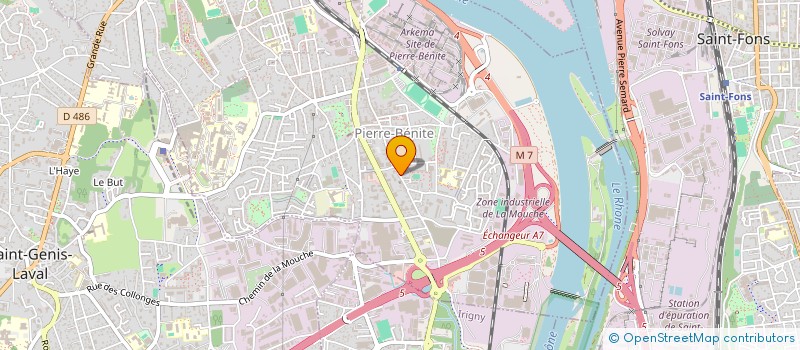 localisation de l'entreprise MADAME GULLU ERDOGAN  OULLINS-PIERRE-BENITE