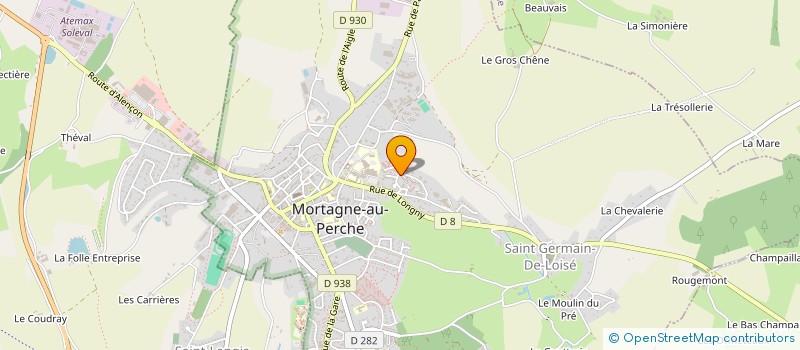 localisation de l'entreprise MADAME GULNAZ CEVIK à MORTAGNE-AU-PERCHE