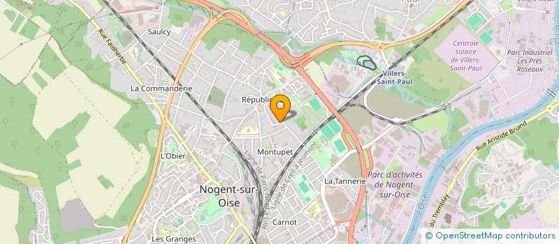 localisation de l'entreprise MADAME GULSEN SIRIN  NOGENT-SUR-OISE