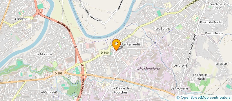 localisation de l'entreprise MADAME GULSEREN DOLAS à ALBI