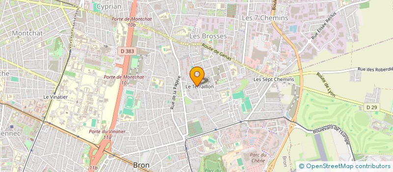 localisation de l'entreprise MADAME GULSUM DASDEMIR  BRON