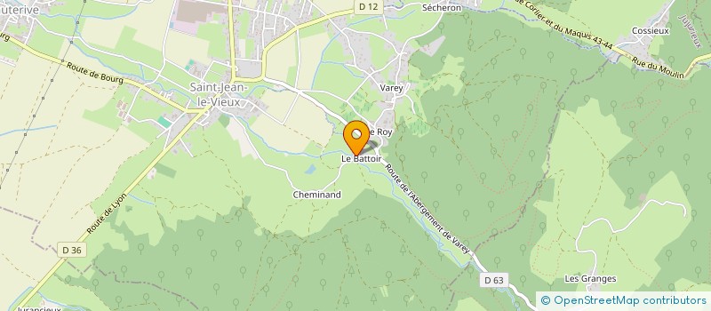 localisation de l'entreprise MADAME GULSUN KULA  AMBERIEU-EN-BUGEY