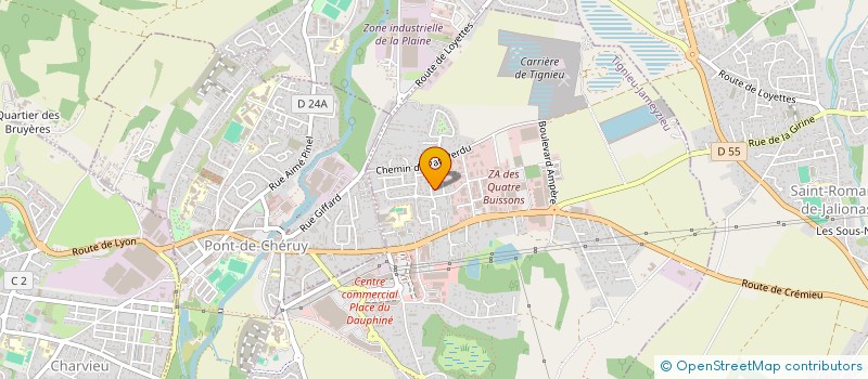 localisation de l'entreprise MADAME GULUZAR DUYAR à TIGNIEU-JAMEYZIEU