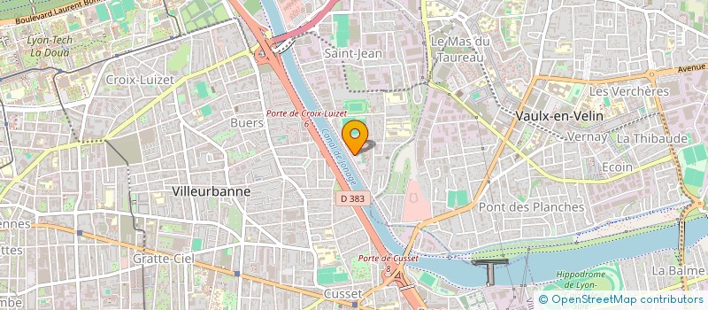 localisation de l'entreprise MADAME GULZAR ALIEVA  VILLEURBANNE