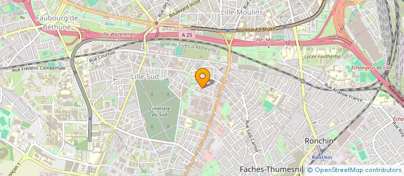 localisation de l'entreprise MADAME GULZHAN ASKARBEKOVA à LILLE