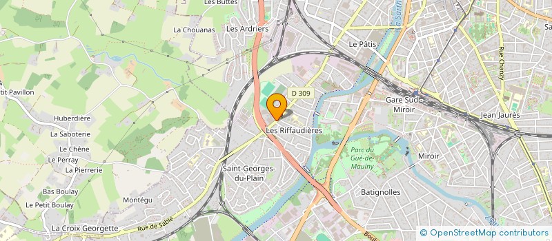 localisation de l'entreprise MADAME GUNER KILIC à LE MANS