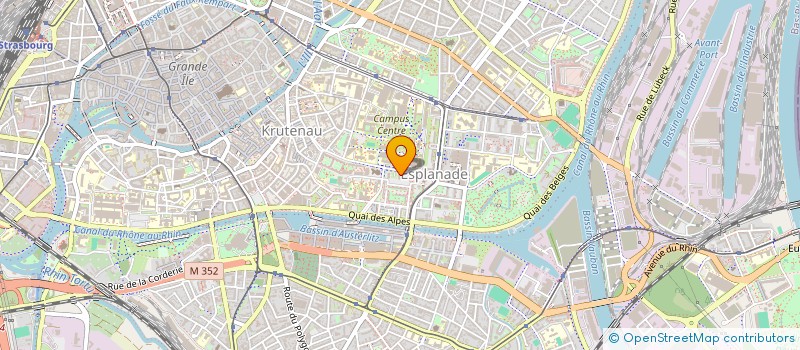 localisation de l'entreprise MADAME GURSEL ACAR à STRASBOURG