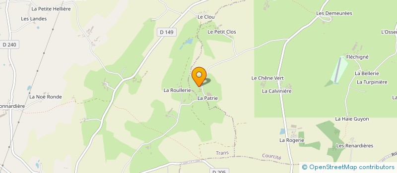 localisation de l'entreprise MADAME GURYEVA VAN DIJK  CRENNES-SUR-FRAUBEE