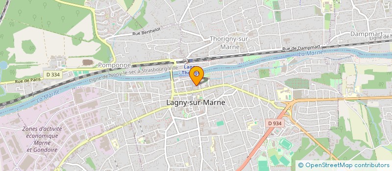 localisation de l'entreprise MADAME GUY-DONOVAN LOKIO  LAGNY-SUR-MARNE