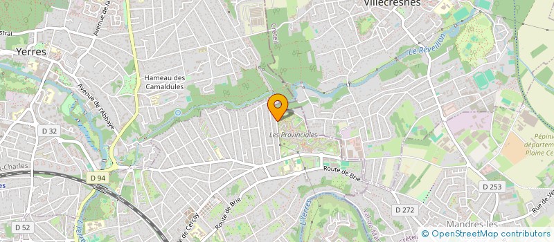 localisation de l'entreprise MADAME GUYCHELLE NKOUNKOU  BRUNOY