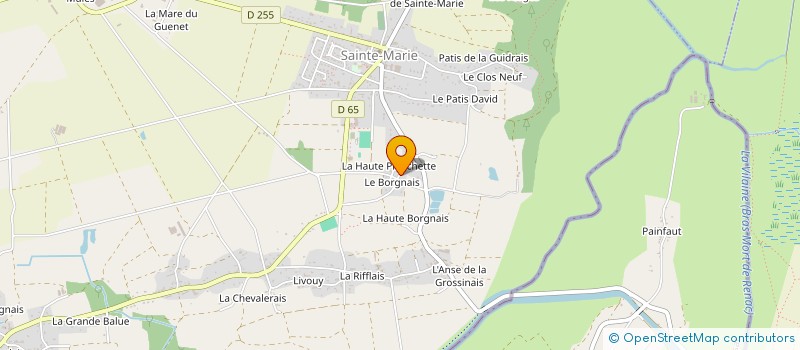 localisation de l'entreprise MADAME GUYLAINE BLAIRET à SAINTE-MARIE